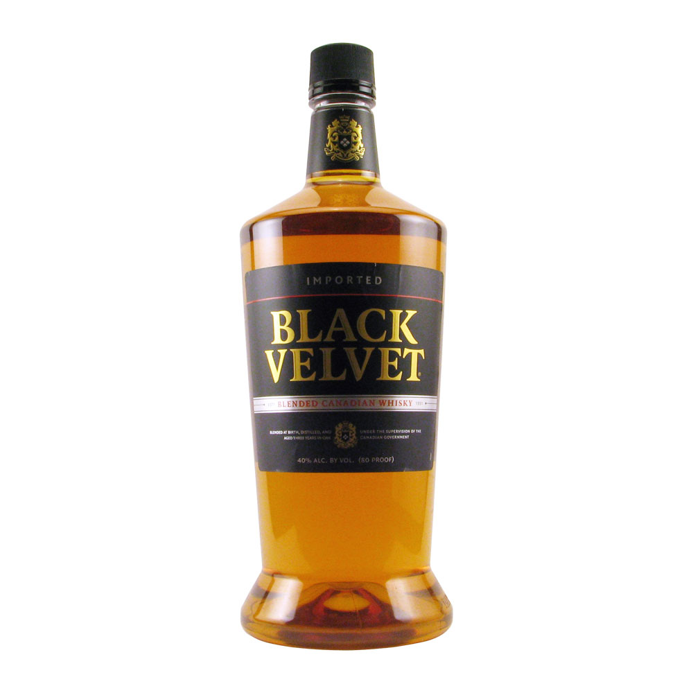 Black Velvet Canadian Whiskey 1.75L Elma Wine &
