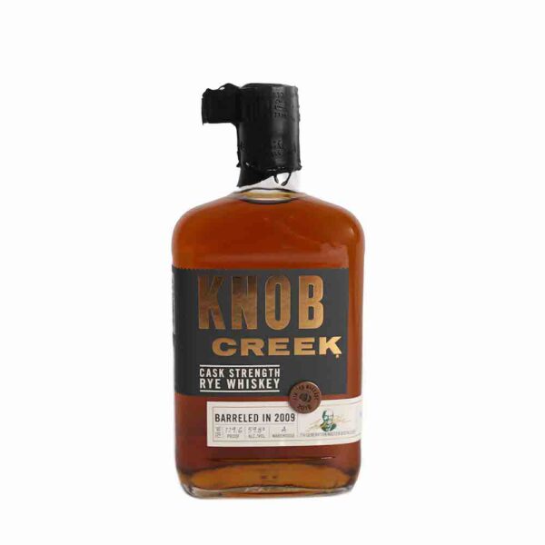 Knob Creek Cask Strength Rye Whiskey 750ML