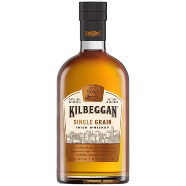 Kilbeggan Single Grain Irish Whiskey 750ml