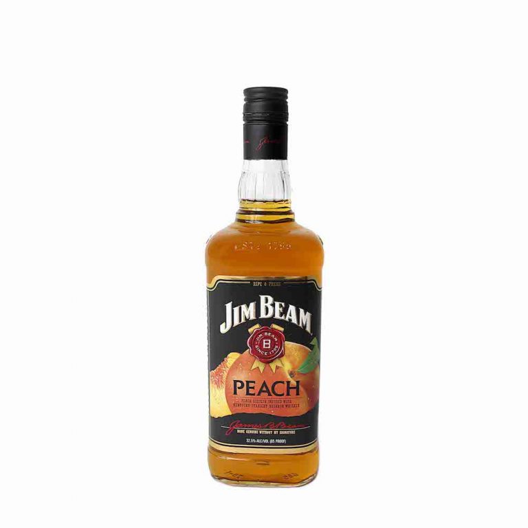 Jim Beam Peach Bourbon 1L Elma Wine & Liquor