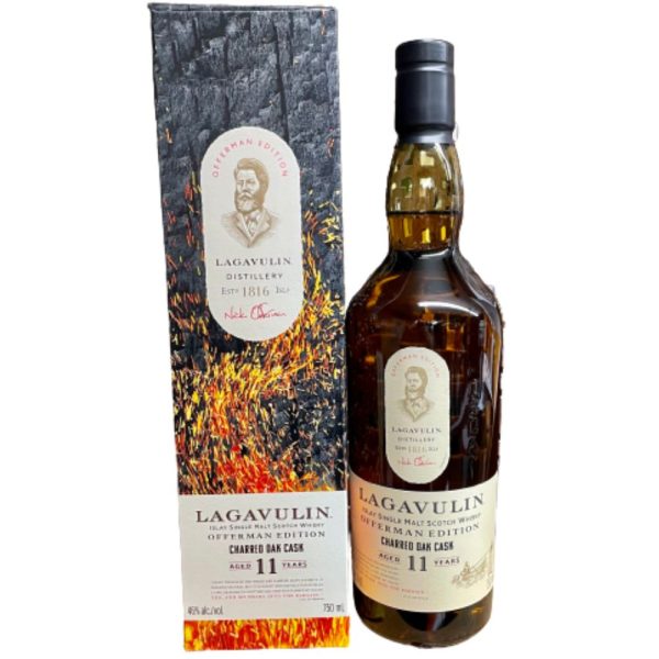 Lagavulin Islay Single Malt 11 Year Scotch Whisky Offerman Edition 750mL