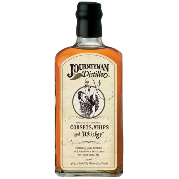 Journeyman Distillery Cask Strength Corsets Whips and Wheat Whiskey 750mL