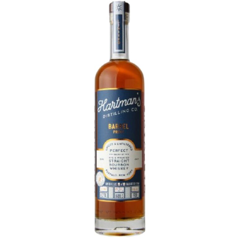 Hartman's Distilling Co. Barrel Proof Bourbon Whiskey Store Pick 750ml 