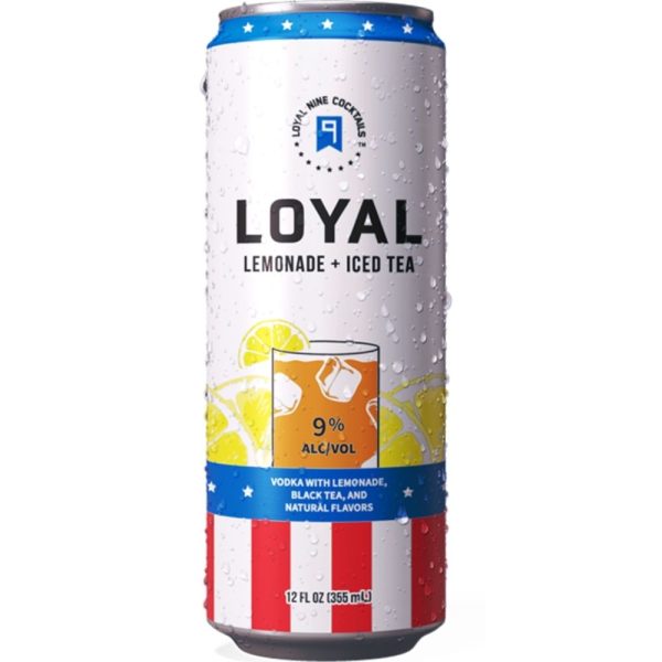 Loyal Nine Lemonade & Iced Tea 4 Pack 355mL