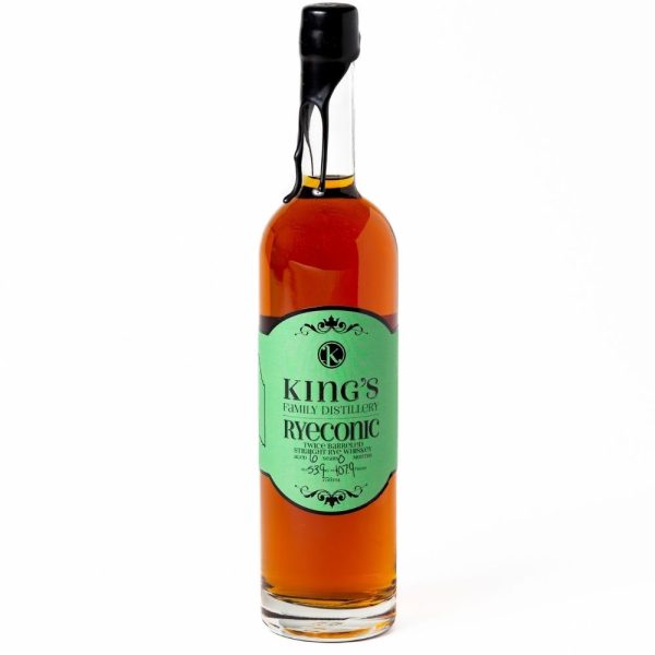 Kings Family Distillery Ryeconic Twice Barreled Straight Rye Whiskey 750mL