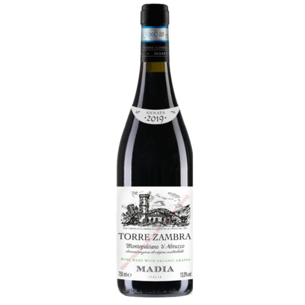 Torre Zambra Madia Organic Montepulciano dAbruzzo 750mL