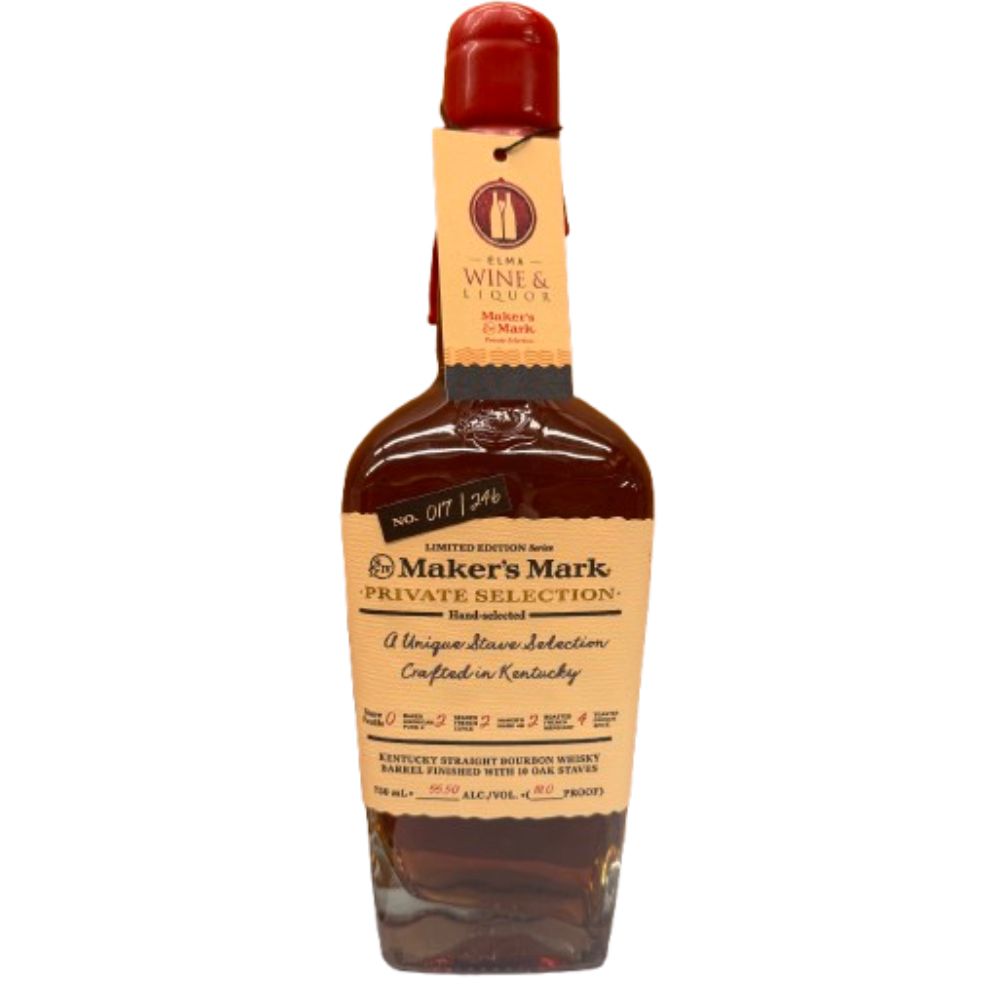 Makers Mark Elma Wine & Liquor Private Select Bourbon 750mL