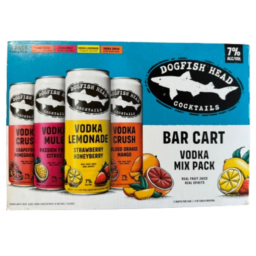 Dogfish Head Bar Cart Vodka Variety 8 Pack