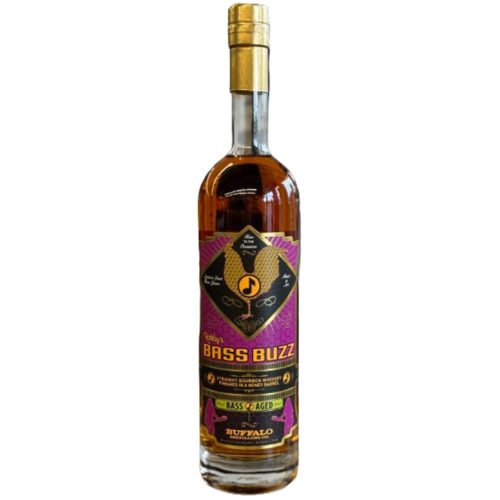 Buffalo Distilling One Foot Cock Bass Buzz Bourbon Whiskey 750mL