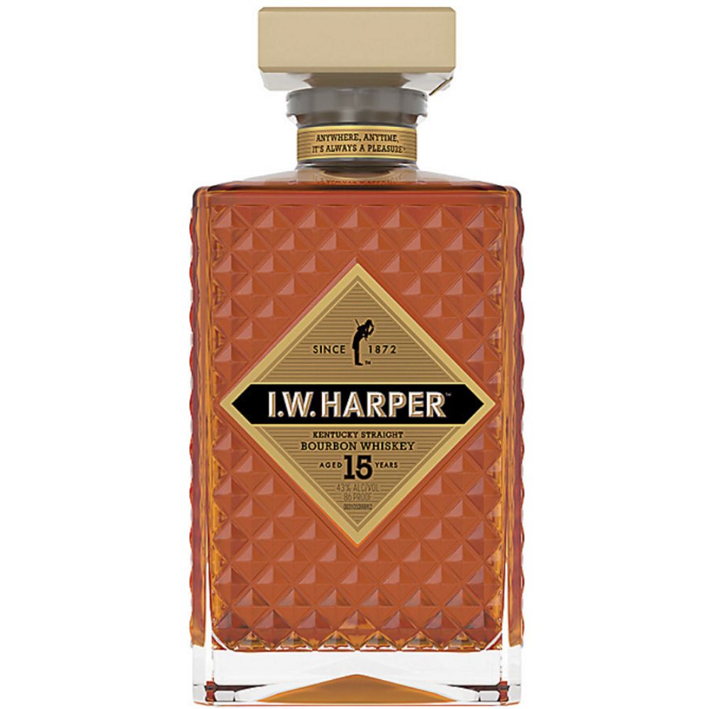 IW Harper 15 Year Kentucky Straight Bourbon Whiskey 750mL